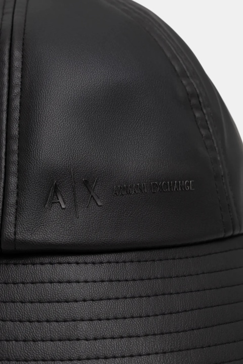 Armani Exchange kapelusz kolor czarny XW001493 AF16106 - zdjęcie produktu nr 2