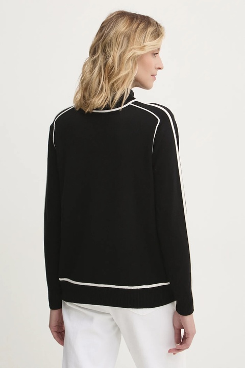 Answear Lab sweter z kaszmirem kolor czarny z golfem - zdjęcie produktu nr 1