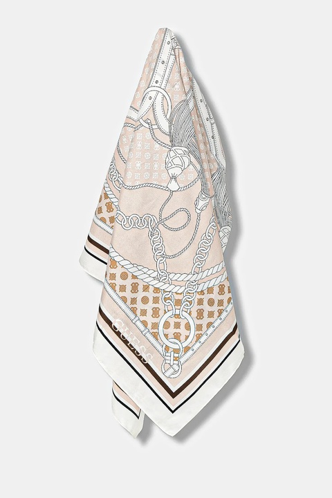 Guess chusta PHOEBE damska kolor beżowy wzorzysta AW5340 POL03 - zdjęcie produktu nr 1