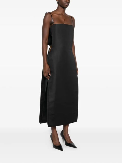 Sportmax square-neck long dress - Black - zdjęcie produktu nr 2