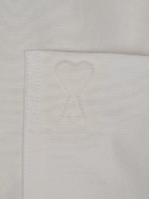AMI Paris mother-of-pearl button shirt - White - zdjęcie produktu nr 2