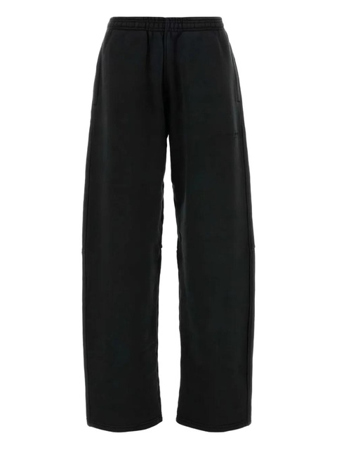 Alexander Wang cotton elasticated-waist pants - Black - zdjęcie produktu nr 1