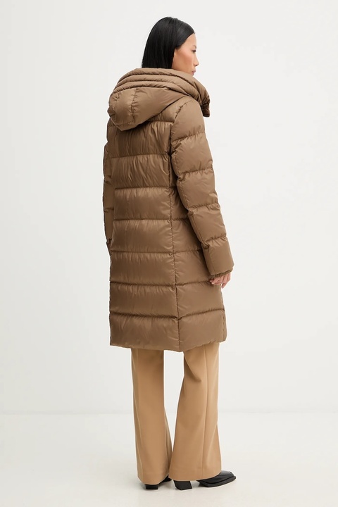 Marc O'Polo kurtka puchowa kolor brązowy zimowa 511032971095 - zdjęcie produktu nr 2