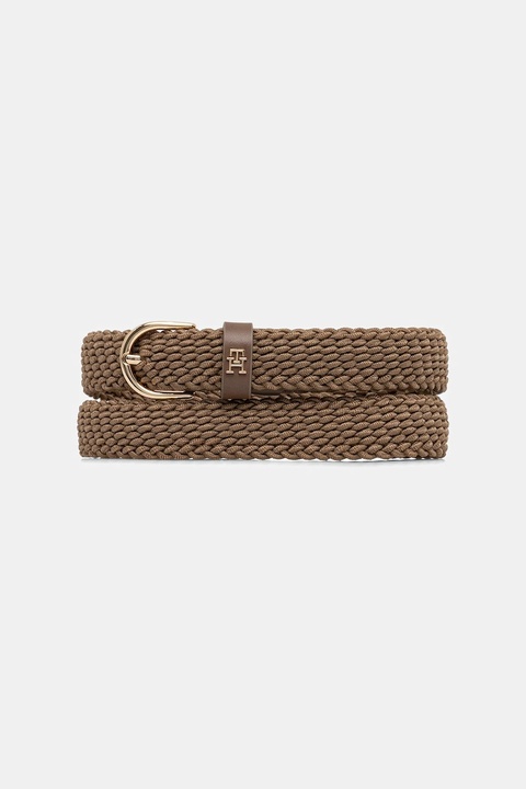 Tommy Hilfiger pasek damski kolor beżowy AW0AW17973 - zdjęcie produktu nr 1