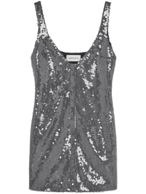 16Arlington sequin mini dress - Silver - zdjęcie produktu nr 2