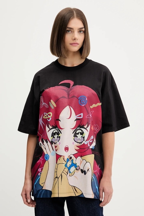 Hugo Blue t-shirt damski kolor czarny 50545061 - zdjęcie produktu nr 1