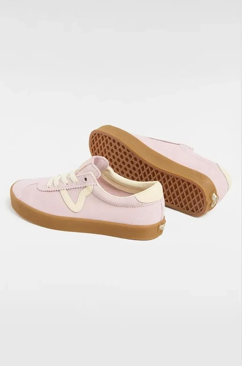 Vans tenisówki zamszowe Sport Low kolor różowy VN000CQRO3N1 - zdjęcie produktu nr 2