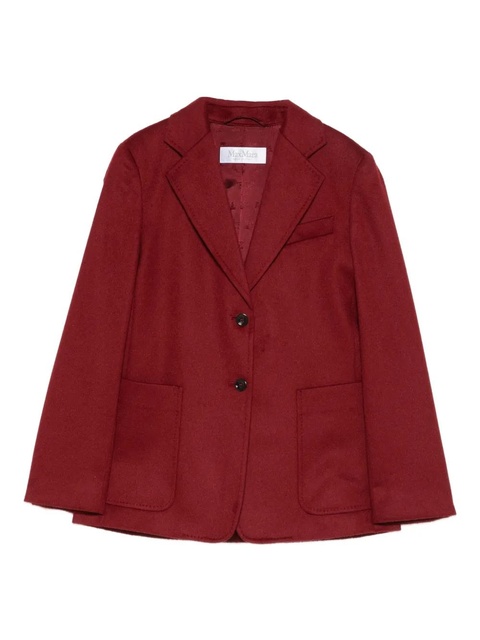 Max Mara single-breasted blazer - Red - zdjęcie produktu nr 1
