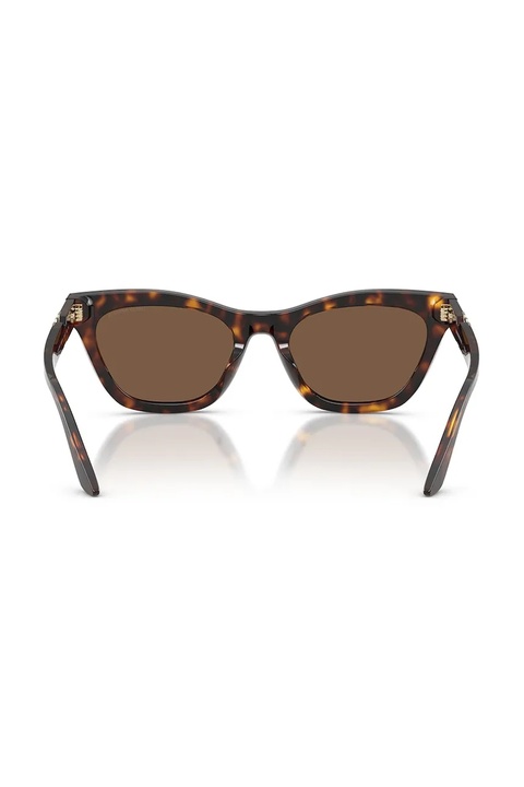 Emporio Armani okulary przeciwsłoneczne damskie kolor brązowy 0EA4259U - zdjęcie produktu nr 1