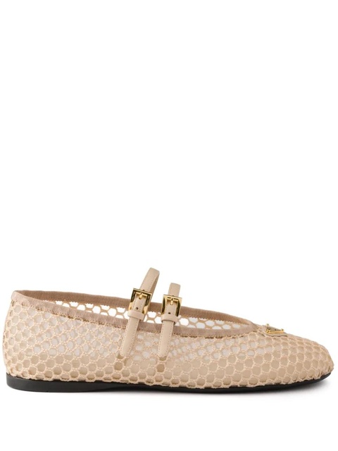 Prada Mesh ballet flats - Neutrals - zdjęcie produktu nr 1