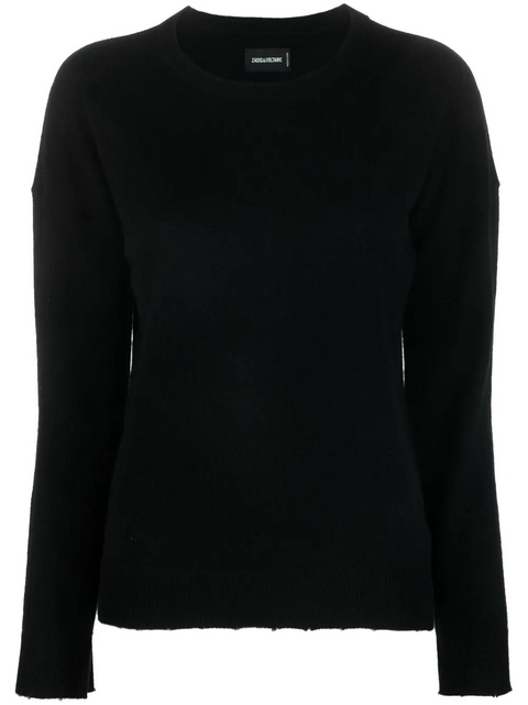 Zadig&Voltaire Cici star-patch cashmere jumper - Black - zdjęcie produktu nr 1
