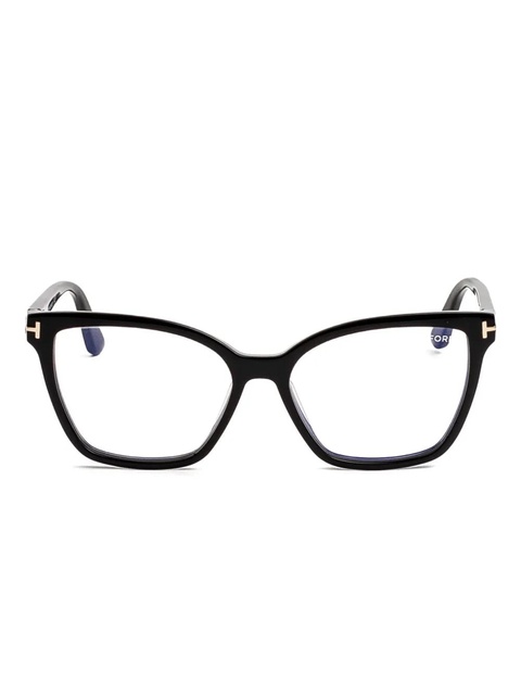 TOM FORD Eyewear cat-eye clip-on glasses - Black - zdjęcie produktu nr 1