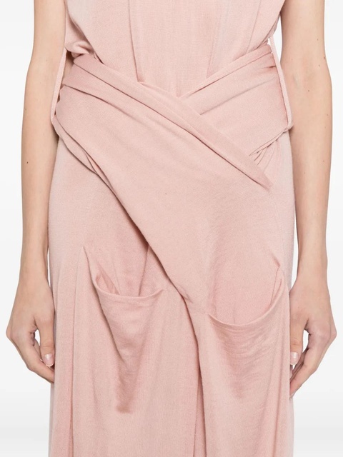 Jil Sander draped dress - Pink - zdjęcie produktu nr 2