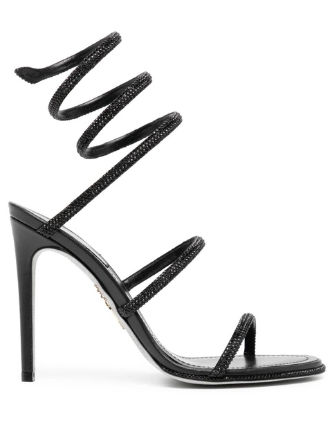René Caovilla 110mm Cleo sandals - Black - zdjęcie produktu nr 1