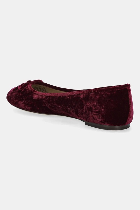 Lauren Ralph Lauren baleriny Jayna IIi kolor czerwony 802977875004 - zdjęcie produktu nr 2
