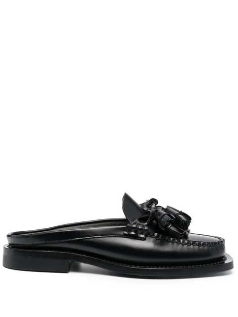 Hereu Cairel slip-on leather loafers - Black - zdjęcie produktu nr 1