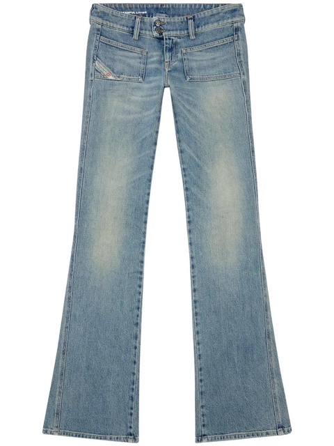 Diesel D-Hush low-rise bootcut jeans - Blue - zdjęcie produktu nr 1