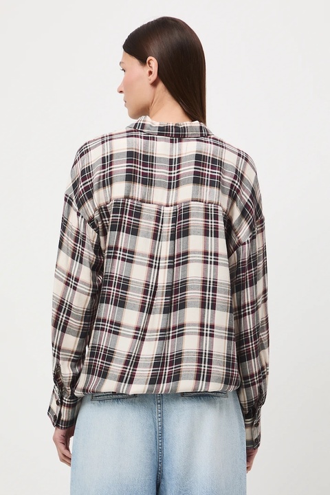 Medicine koszula damska kolor beżowy relaxed z kołnierzykiem klasycznym - zdjęcie produktu nr 1