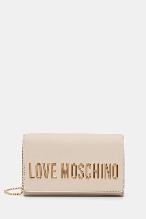Love Moschino torebka kolor beżowy JC4103PP0NKD0110 - zdjęcie produktu nr 1