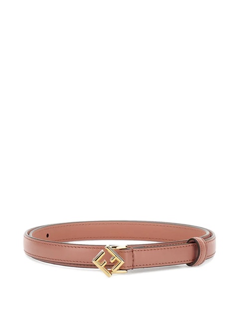 FENDI FF-buckle leather belt - Pink - zdjęcie produktu nr 2