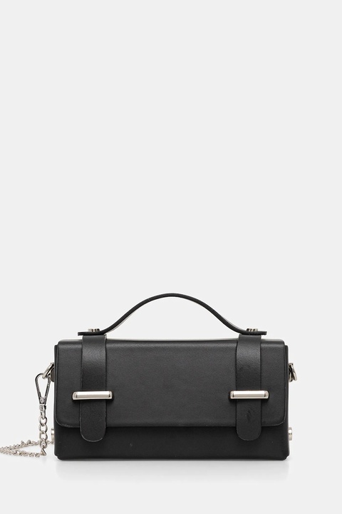 Answear.LAB torebka skórzana kolor czarny - zdjęcie produktu nr 1