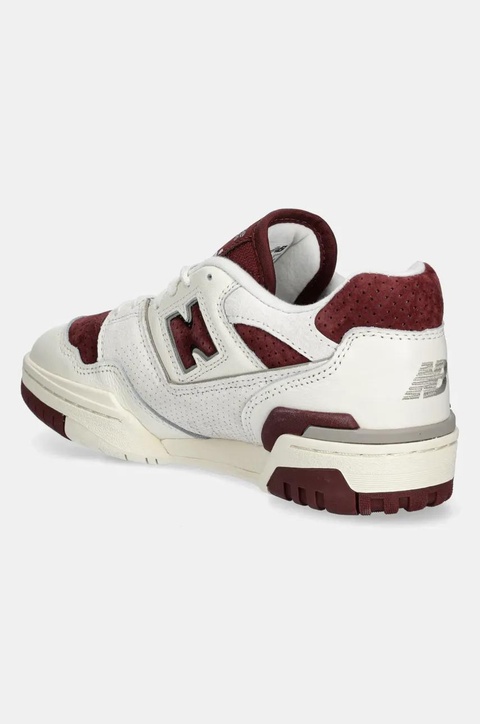 New Balance sneakersy skórzane 550 kolor beżowy BB550LEZ - zdjęcie produktu nr 2