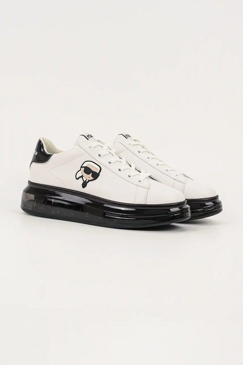 Karl Lagerfeld sneakersy skórzane KAPRI KUSHION kolor biały KL62630N - zdjęcie produktu nr 1
