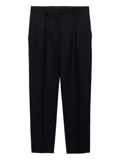 Prada rush-stitch wool trousers - Blue - zdjęcie produktu nr 1