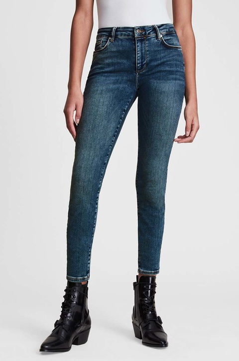 AllSaints Jeansy MILLER SIZEME JEAN damskie high waist WE623V - zdjęcie produktu nr 1