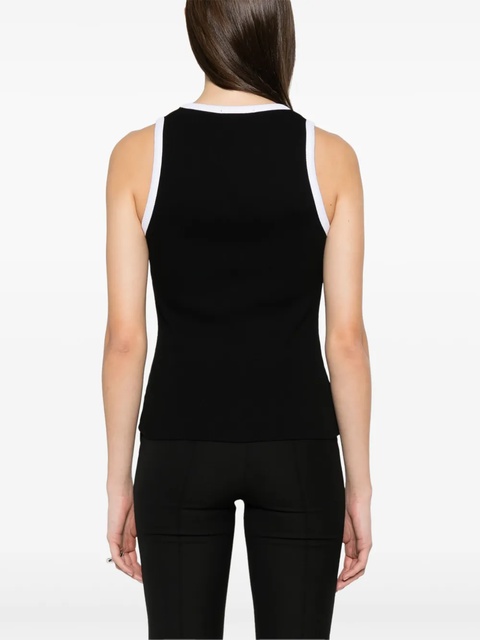 Maje clover-motif tank top - Black - zdjęcie produktu nr 2