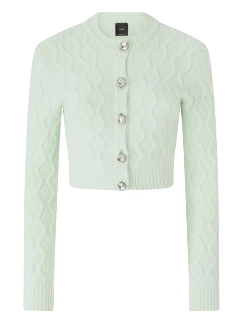 PINKO Dixie Girl buttoned cardigan - Blue - zdjęcie produktu nr 1