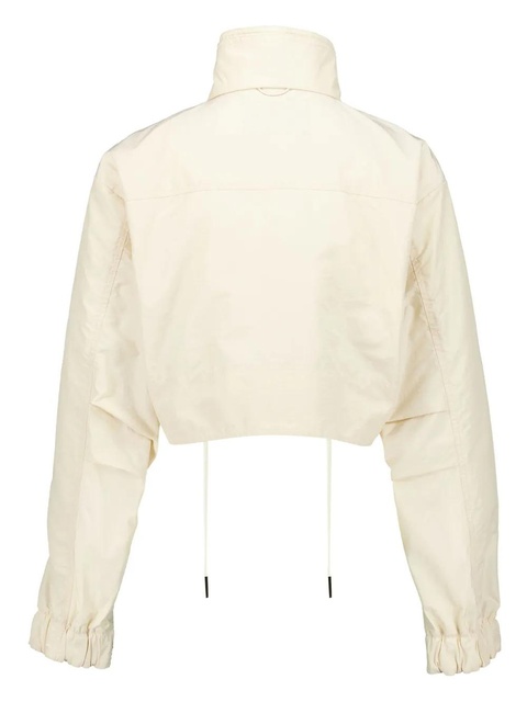FENDI stand-up collar cropped jacket - Neutrals - zdjęcie produktu nr 2