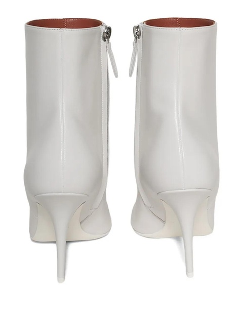 Amina Muaddi 90mm Barbara boots - White - zdjęcie produktu nr 2