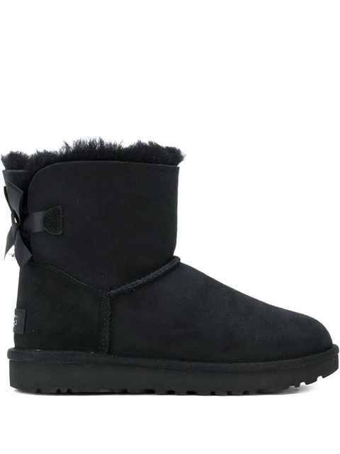 UGG mini bow-detail ankle boots - Black - zdjęcie produktu nr 1