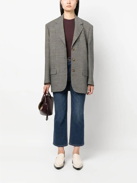 Tory Burch cropped flared jeans - Blue - zdjęcie produktu nr 2