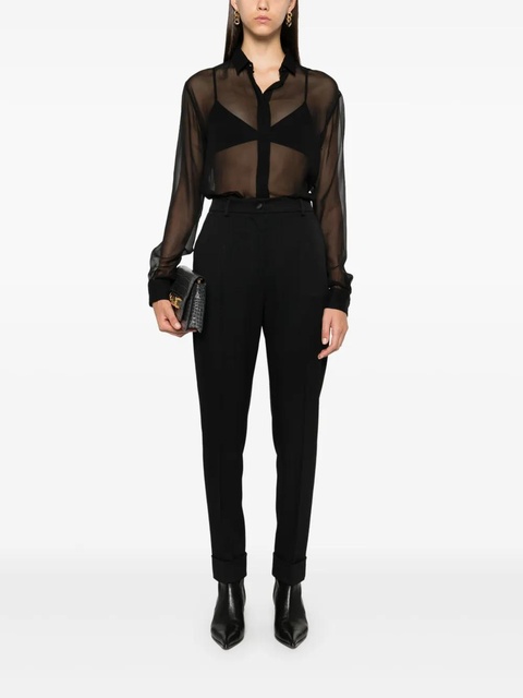 Dolce & Gabbana wool trousers - Black - zdjęcie produktu nr 2