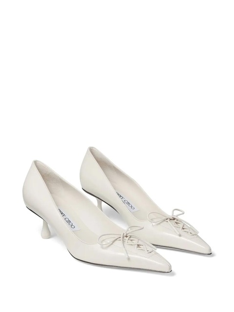 Jimmy Choo 50mm Scarlett pumps - White - zdjęcie produktu nr 1