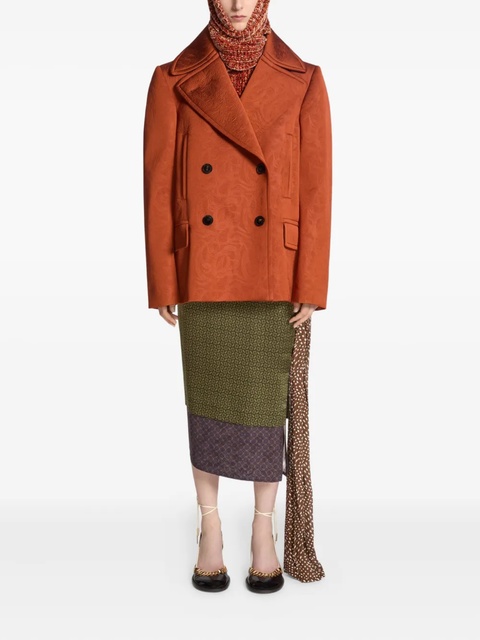 DRIES VAN NOTEN double-breasted jacket - Orange - zdjęcie produktu nr 2