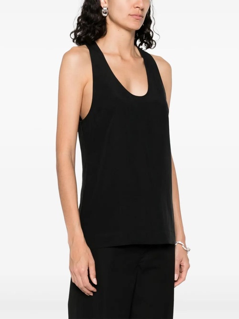 TOTEME jersey tank top - Black - zdjęcie produktu nr 2