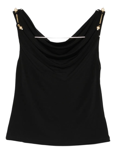 Aje Peyton cowl-neck tank top - Black - zdjęcie produktu nr 2