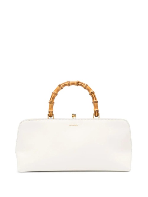 Jil Sander Goji leather tote bag - White - zdjęcie produktu nr 1