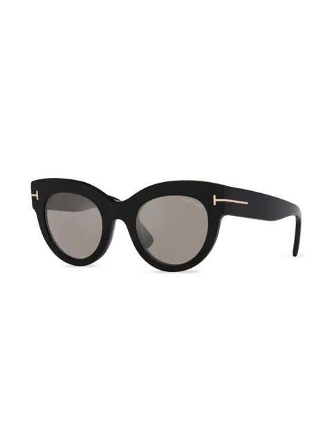 TOM FORD Eyewear Lucilla butterfly-frame sunglasses - Black - zdjęcie produktu nr 2