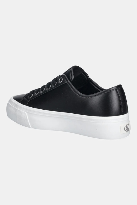 Calvin Klein sneakersy VULC FLATF LACE UP LTH CK kolor czarny YW0YW01932 - zdjęcie produktu nr 1