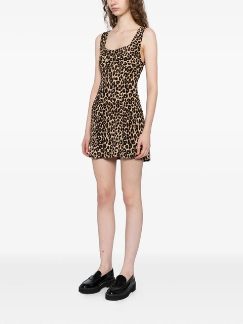 Reformation Cher dress - Brown - zdjęcie produktu nr 1