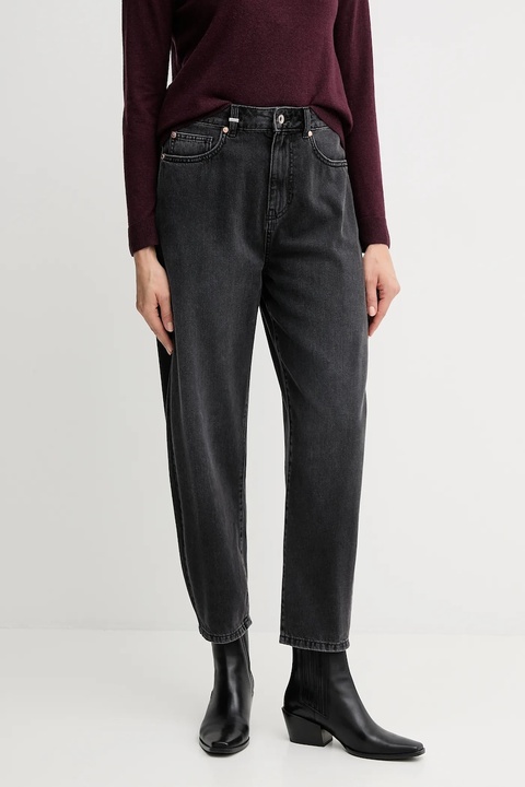 United Colors of Benetton jeansy damskie high waist 4SHBDE00I - zdjęcie produktu nr 1