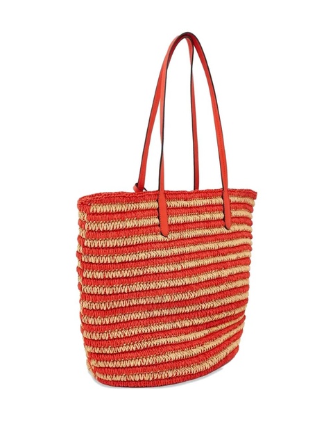 Lauren Ralph Lauren straw shoulder bag - Orange - zdjęcie produktu nr 2