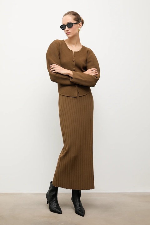 Answear.LAB botki skórzane kolor czarny na szpilce - zdjęcie produktu nr 2