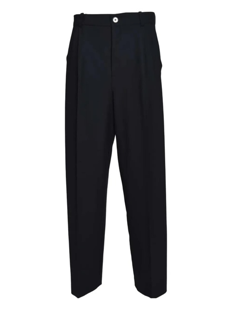 SOLOTRE pleated trousers - Blue - zdjęcie produktu nr 1