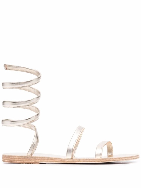 Ancient Greek Sandals Ofisall wrap-around strap sandals - Neutrals - zdjęcie produktu nr 1