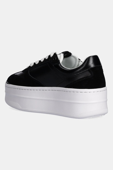 Karl Lagerfeld sneakersy skórzane KOBO III kolor czarny KL65025 - zdjęcie produktu nr 2